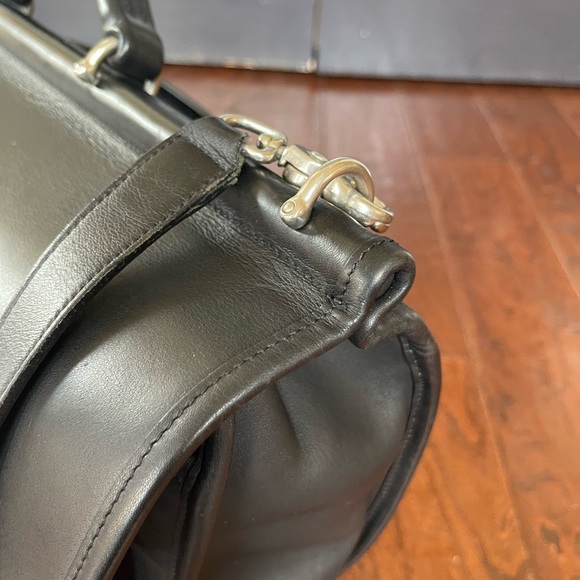 COACH Briefcase -Beekman Black Leather Genuine - Picture 3 of 16